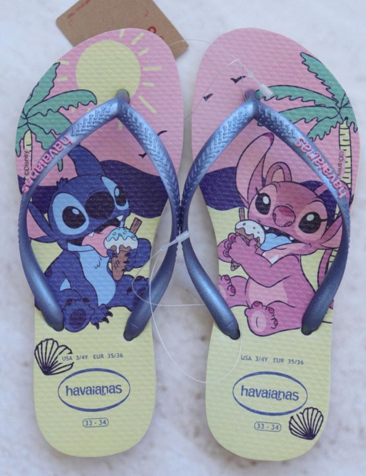 Chinelos Havaianas Kids Slim Disney