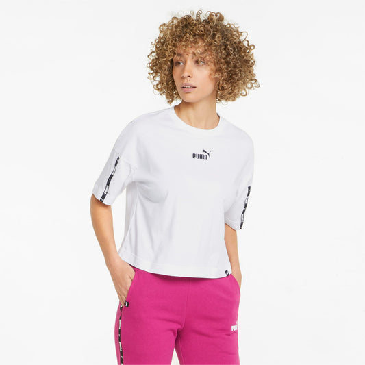 T-shirts Mulher Puma Power Tape Cropped