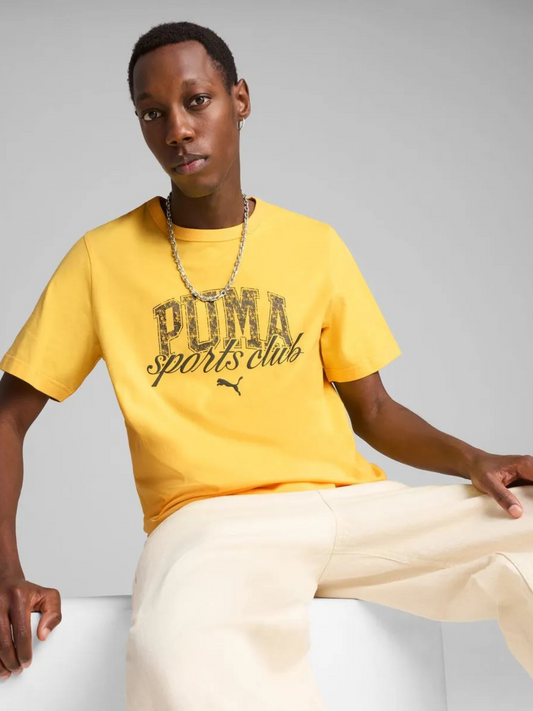 T-shirts de Algodão Homem Puma Class Graphic
