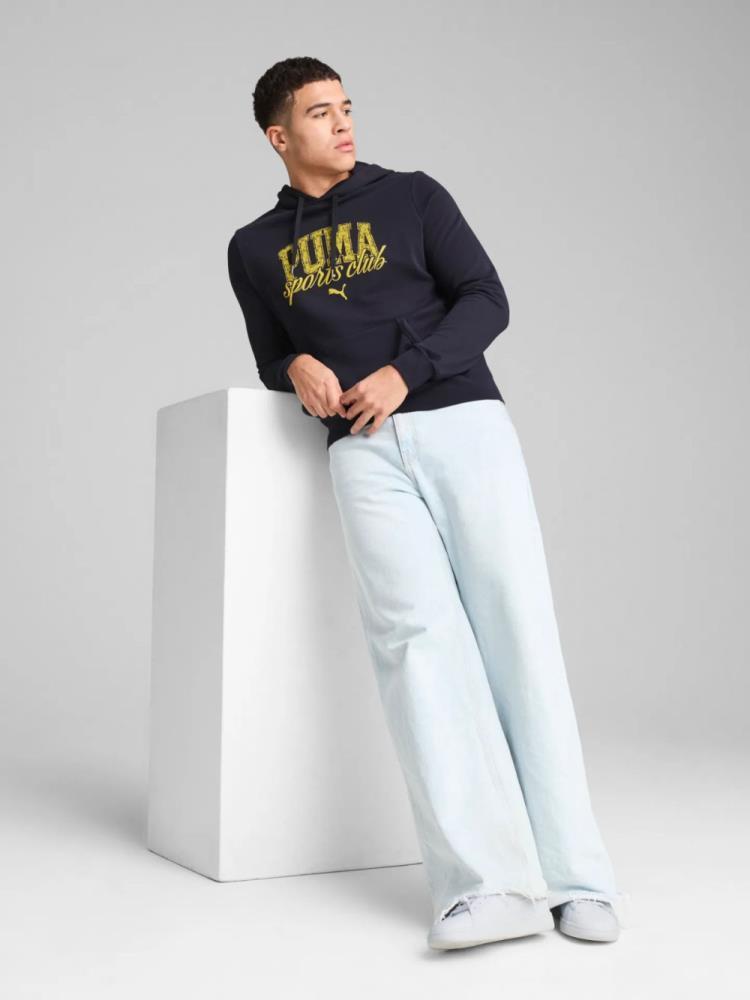 Sweatshirts com Capuz Homem Puma Class