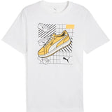 T-shirts de Algodão Homem Puma Graphics Sneaker