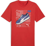 T-shirts de Algodão Homem Puma Graphics Sneaker
