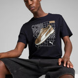 T-shirts de Algodão Homem Puma Graphics Sneaker