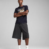 T-shirts de Algodão Homem Puma Graphics Sneaker