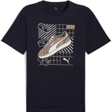 T-shirts de Algodão Homem Puma Graphics Sneaker