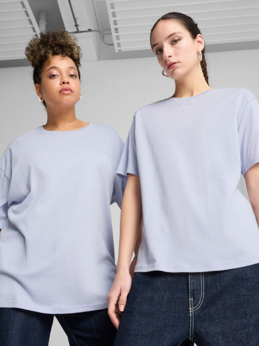 T-shirts de Algodão Mulher Puma Ess Relaxed
