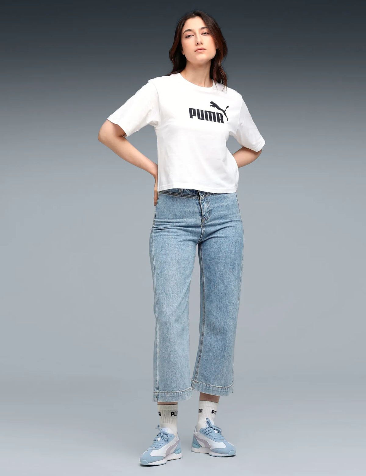 T-shirts de Algodão Mulher Puma