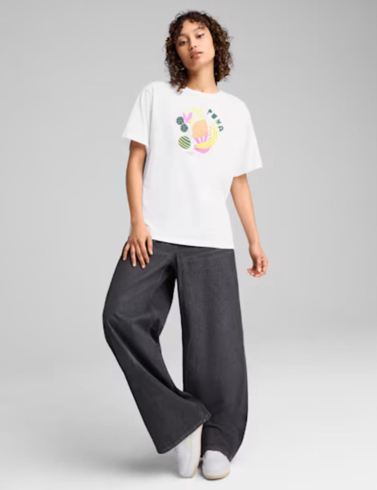 T-shirts de Algodão Mulher Puma Relaxed Fruity