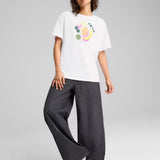 T-shirts de Algodão Mulher Puma Relaxed Fruity