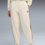Calças de Algodão Cardado Mulher Puma Graphic Animal Comfort