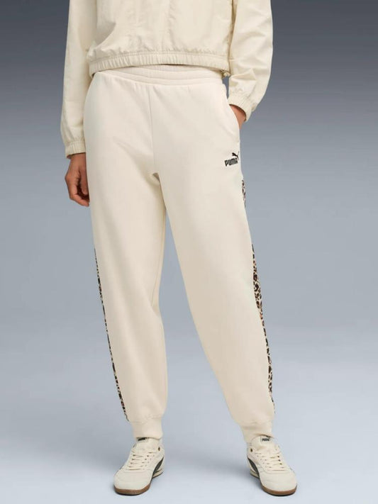 Calças de Algodão Cardado Mulher Puma Graphic Animal Comfort