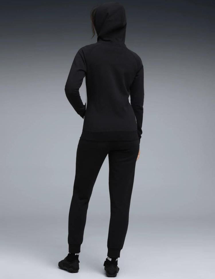 Fatos de Treino de Algodão Cardado com Capuz Mulher Puma