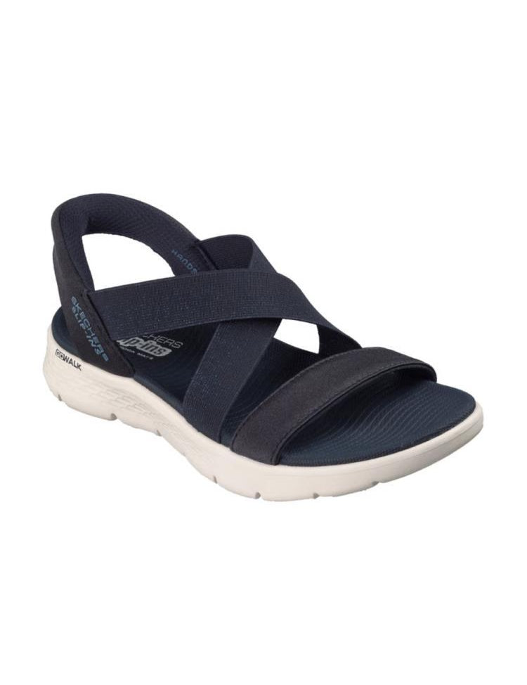 Sandálias Mulher Skechers Slip Ins Go Walk Flex Sandal Glimmer