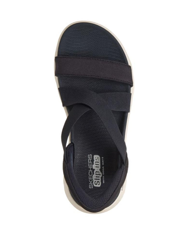 Sandálias Mulher Skechers Slip Ins Go Walk Flex Sandal Glimmer