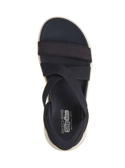 Sandálias Mulher Skechers Slip Ins Go Walk Flex Sandal Glimmer