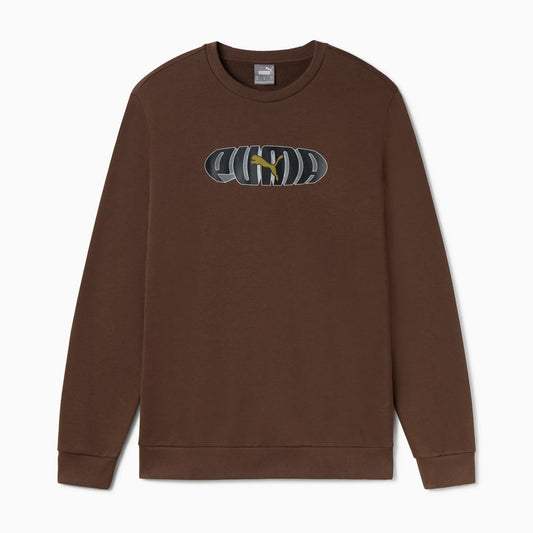 Sweatshirts cardadas Homem Puma Ess Graphic