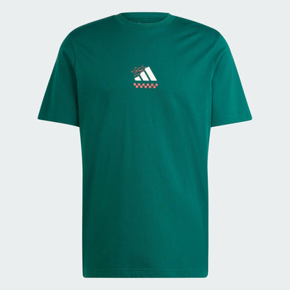 T-shirts de Algodão Homem Adidas Lounge Pizza