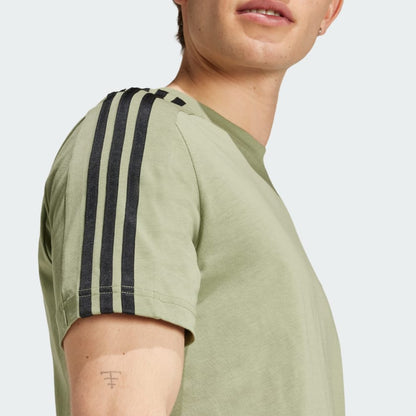T-shirts de Algodão Adidas 3-Stripes Essentials