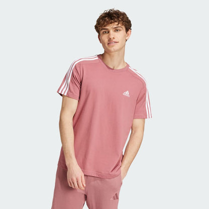 T-shirts de Algodão Adidas 3-Stripes Essentials