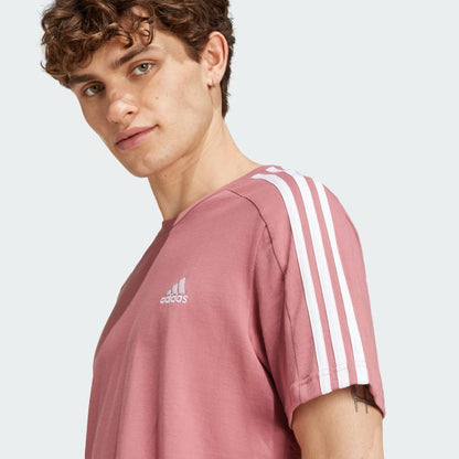 T-shirts de Algodão Adidas 3-Stripes Essentials