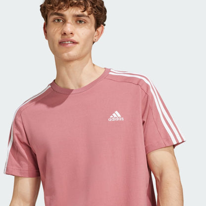 T-shirts de Algodão Adidas 3-Stripes Essentials