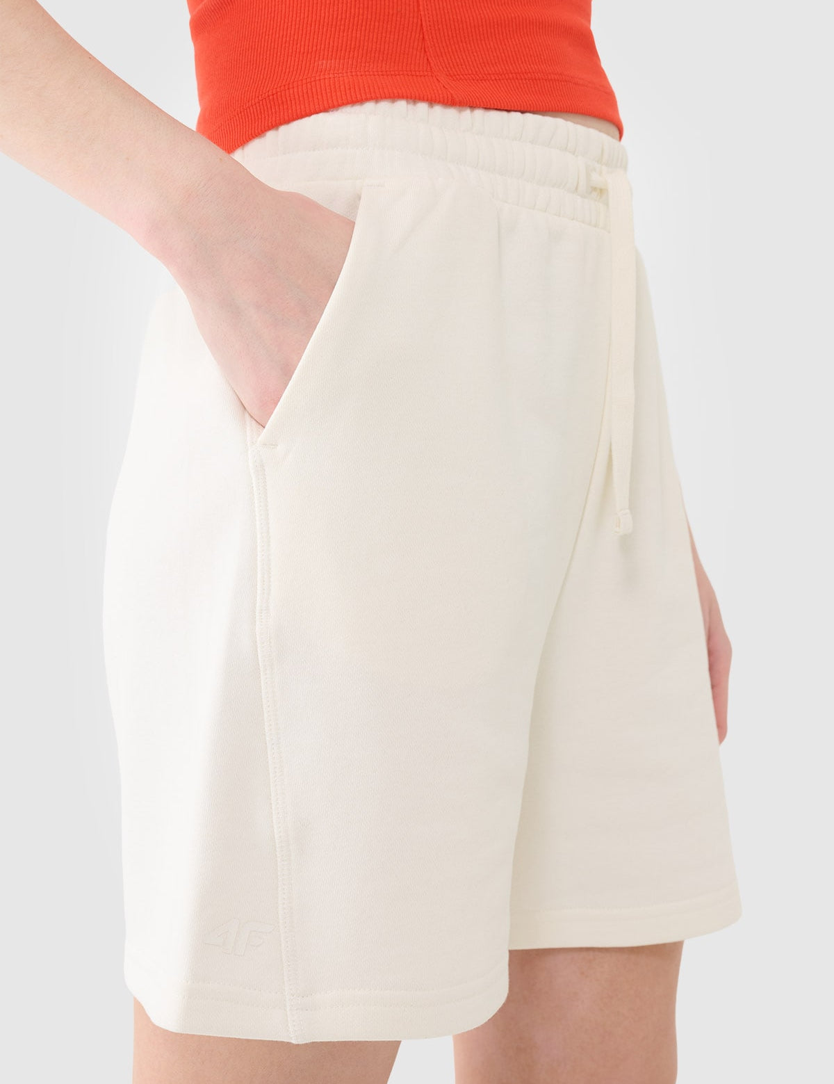 Calções de Algodão Oversized Mulher 4F