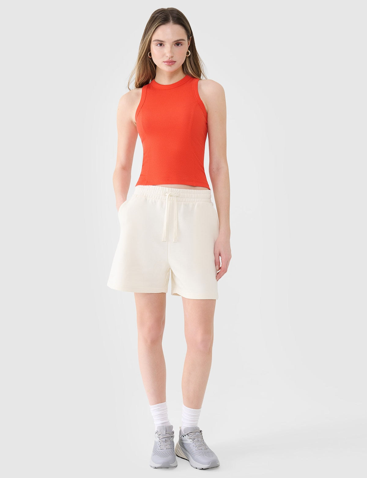 Calções de Algodão Oversized Mulher 4F