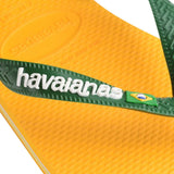 Chinelos Havaianas Brasil Logo Pop Yellow