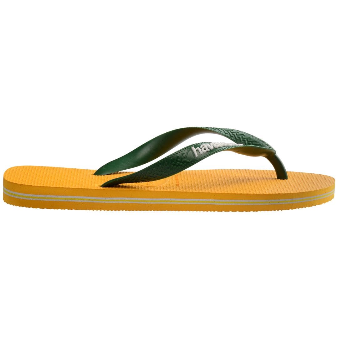 Chinelos Havaianas Brasil Logo Pop Yellow