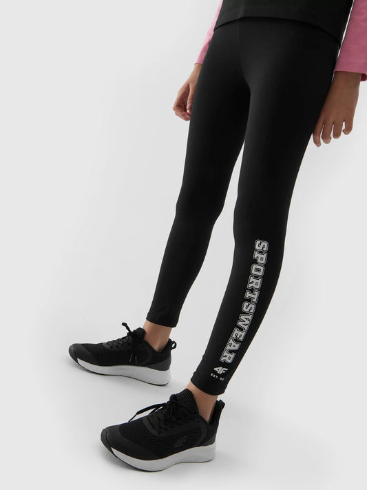 Leggings Menina de Algodão 4F