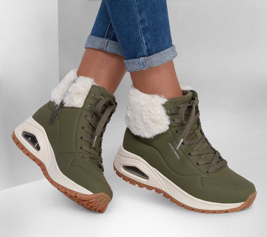 Botas Mulher Skechers Uno Rugged