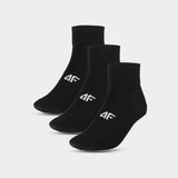 Soquete com cano 4F Conjunto 3 Pares