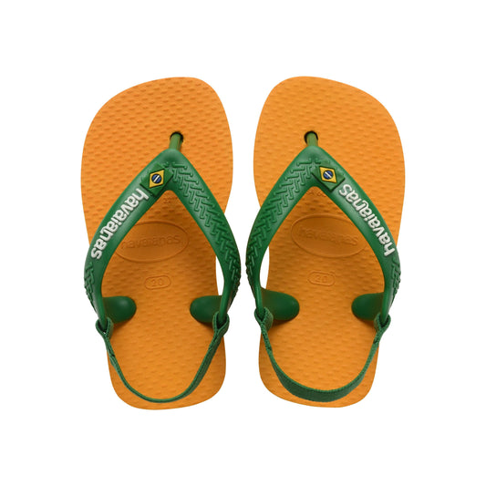 Chinelos Bebé Havaianas Brasil Logo