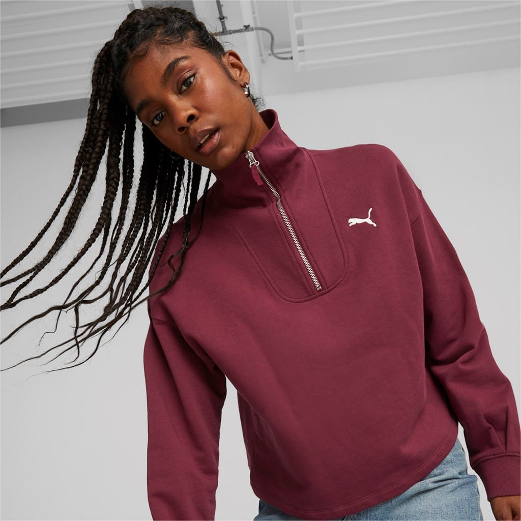 Sweatshirt Mulher Gola Alta Puma