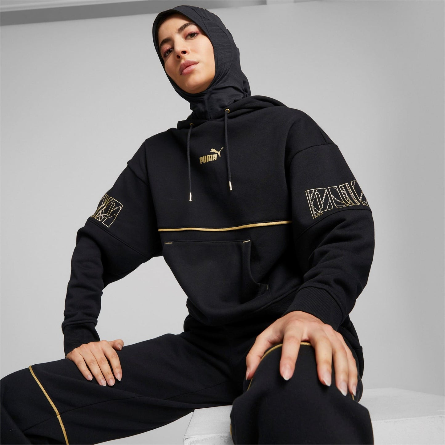 Sweatshirts Mulher Puma Power Deco Glam