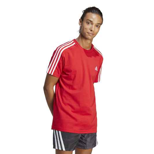 T-shirts de Algodão Adidas 3-Stripes Essentials