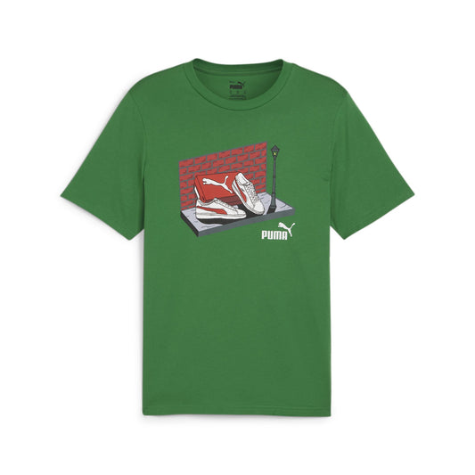 T-shirts de Algodão Puma Graphics Sneaker Box