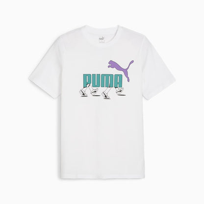 T-shirts de Algodão Puma Graphics Sneaker