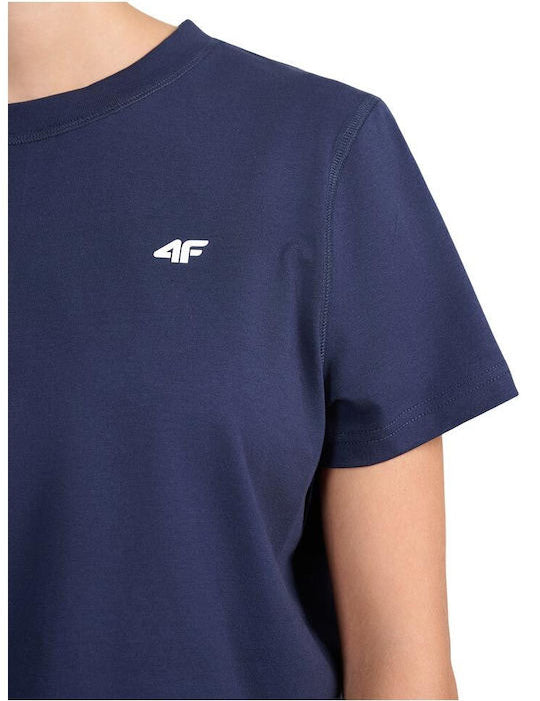 T-shirts Básicas Largas de Algodão Mulher 4F