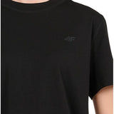 T-shirts Básicas Largas de Algodão Mulher 4F