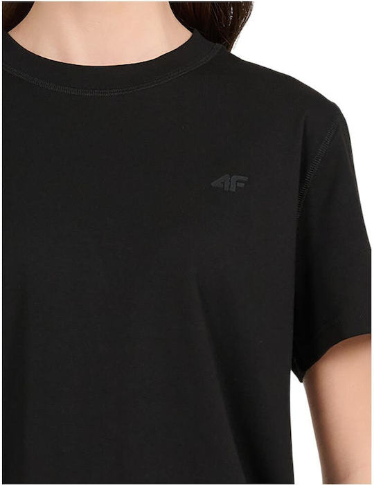 T-shirts Básicas Largas de Algodão Mulher 4F