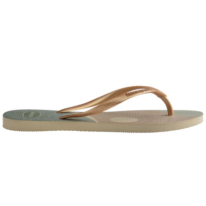 Chinelos Menina Havaianas Slim Palette Glow