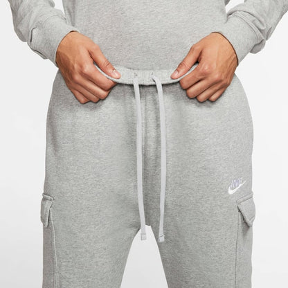 Calças de Fato de Treino Cinzentas para Homem Nike Club Cargo