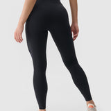 Leggings de Algodão Pretas Comprimento Total Mulher 4F