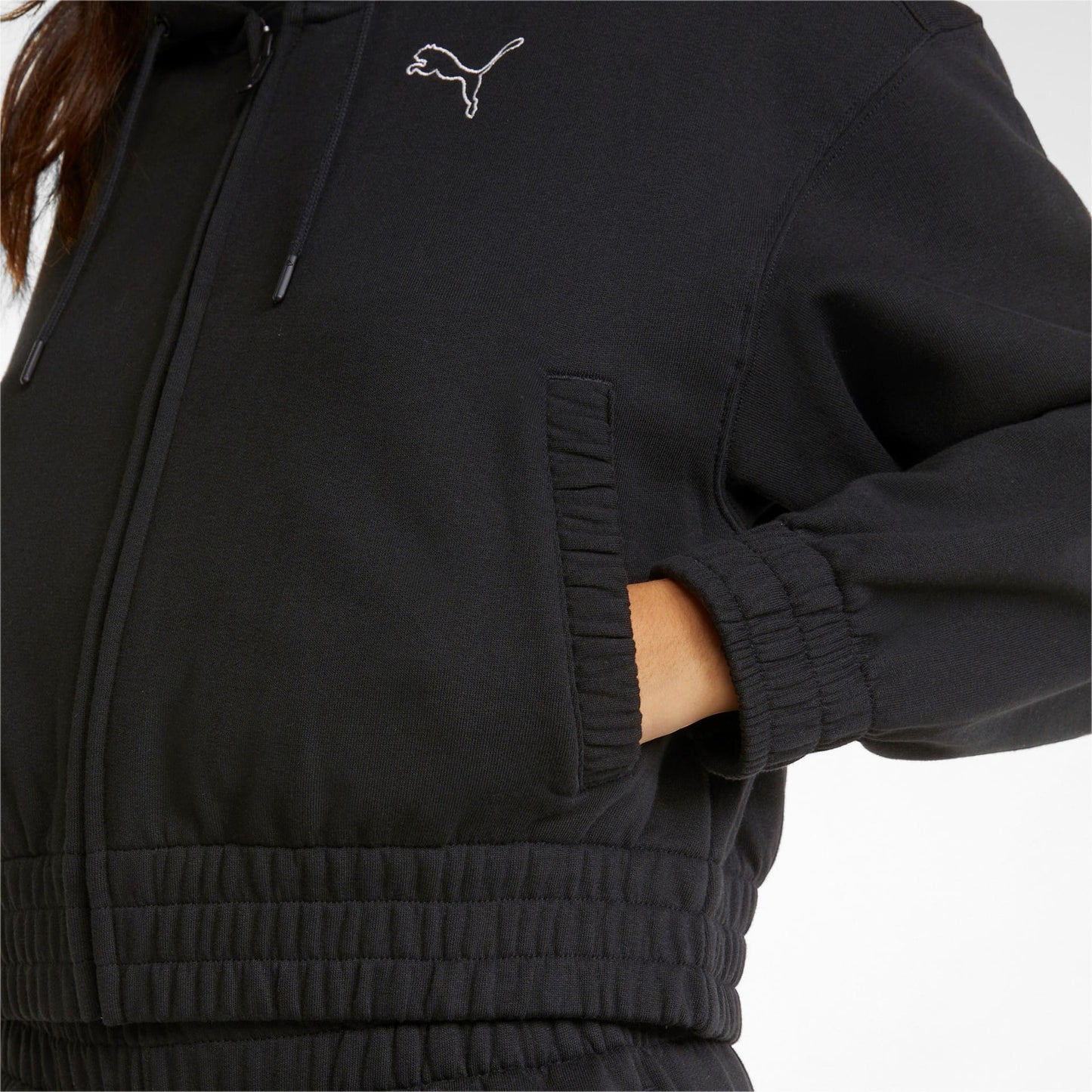 Sweatshirts Mulher Puma Full Zip