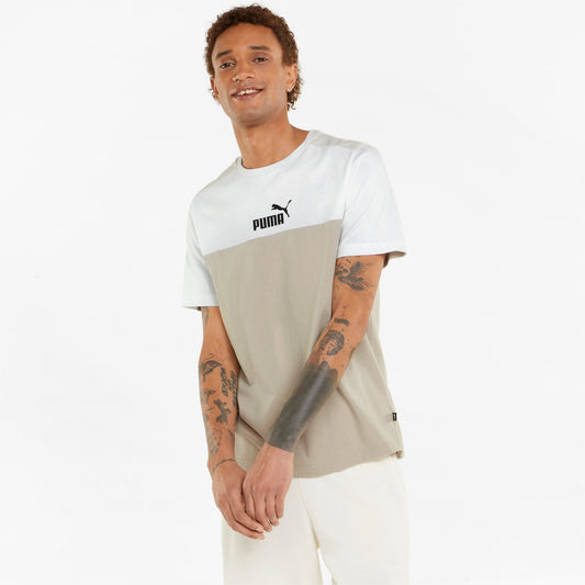 T-shirts Homem Puma Ess Block