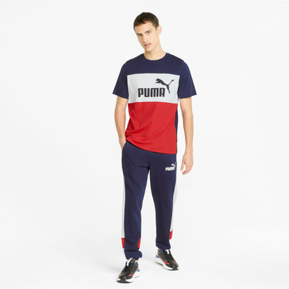 T-shirts Homem Puma Ess Colorblock