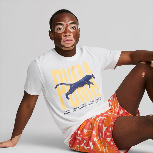 T-shirt Homem Puma Box Out