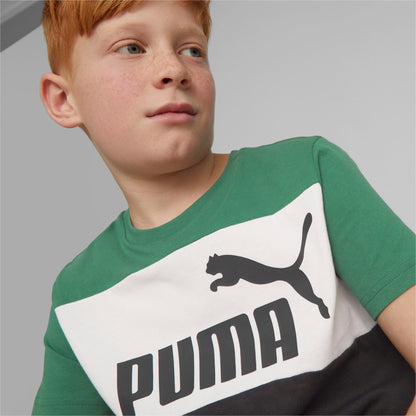 T-shirt Criança Puma Colorblock