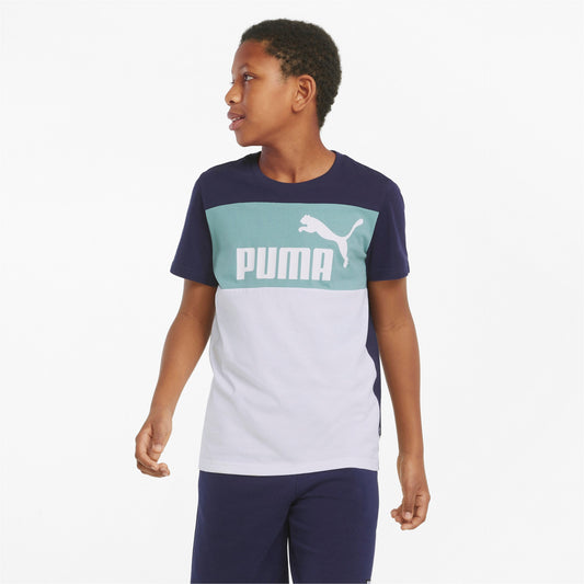 T-shirts Menino Puma Ess Colorblock